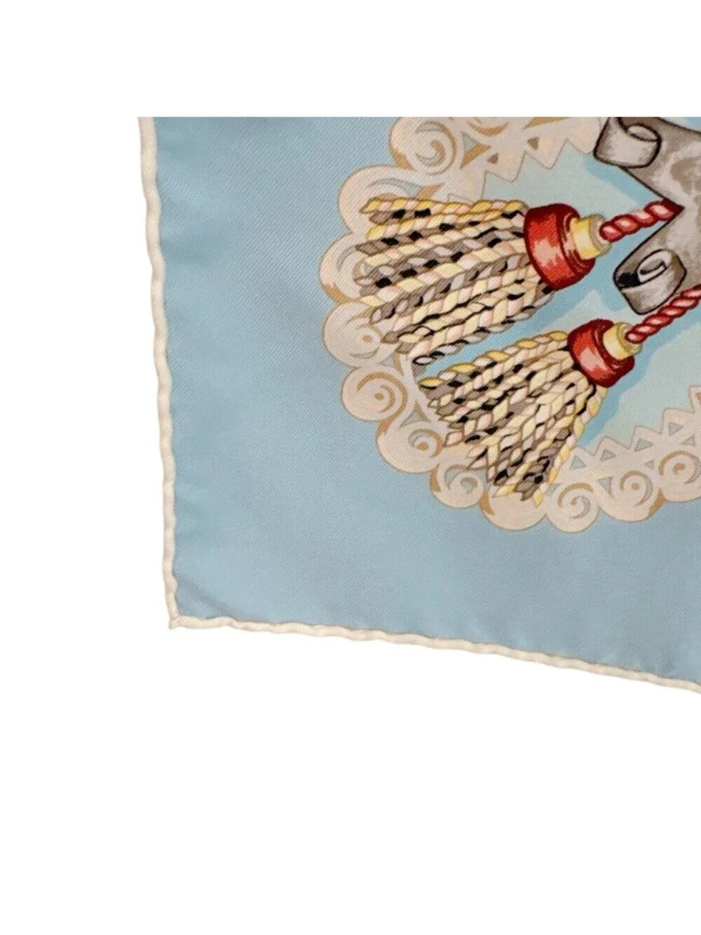 Hermes Paperoles Carriage Pattern Carre 90 Scarf